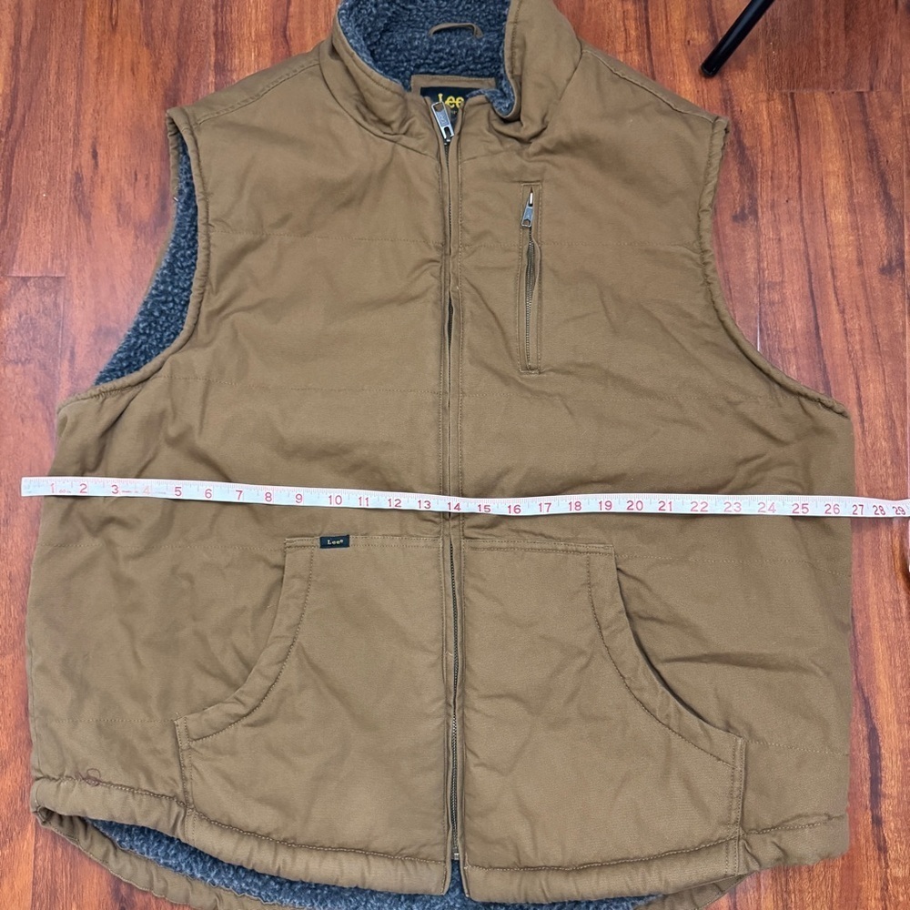 Lee Vest Vintage Sherpa Lined Size XXL - Picture 6 of 7